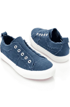 Babalu No Lace Sneakers - Navy | Corkys