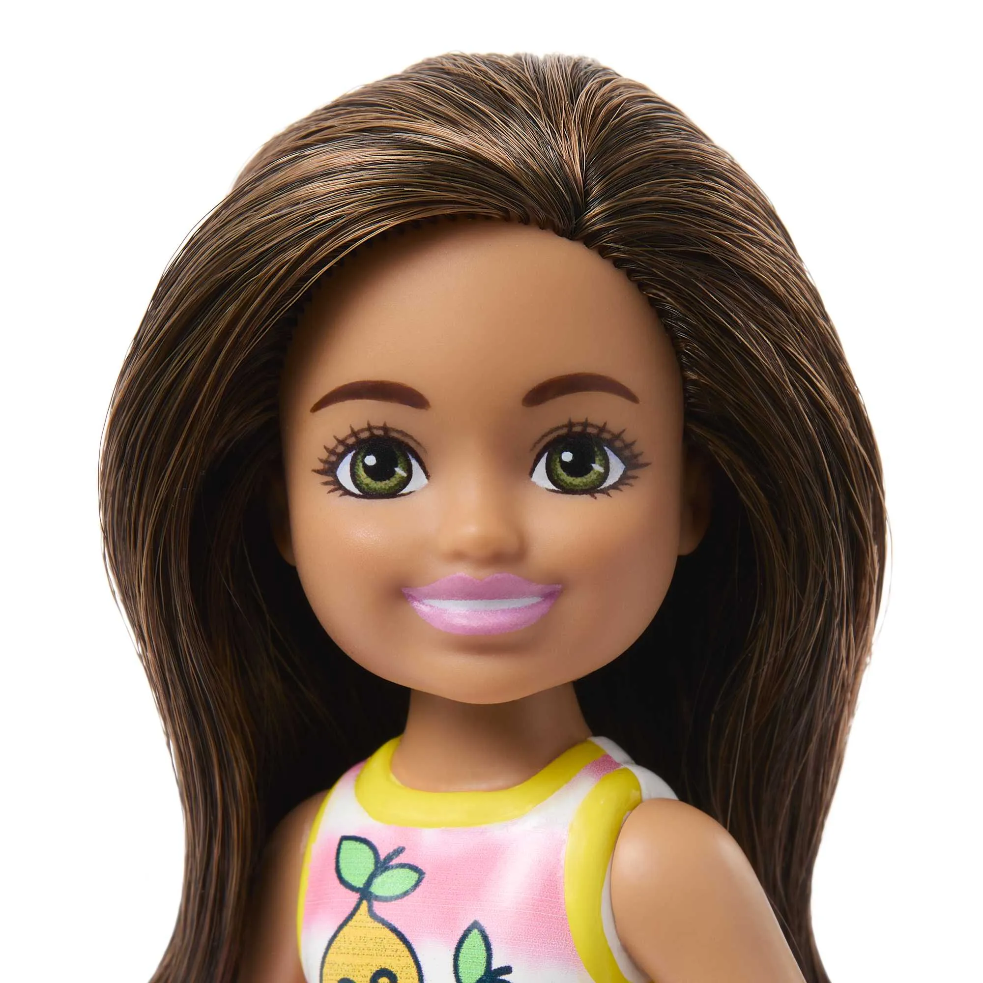 Barbie Chelsea Lemonade Stand Playset With Brunette Small Doll, Puppy, Stand & Accessories Barbie Chelsea Doll & Accessories, Lemonade Stand Playset With Brunette Small Doll, Puppy, Stand & Pieces
