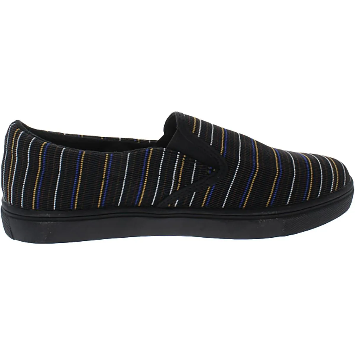 Bernie Mev Womens Verona BS Striped Canvas Loafers