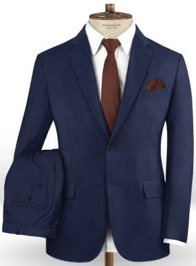 Caccioppoli Dapper Dandy Attoro Blue Wool Suit