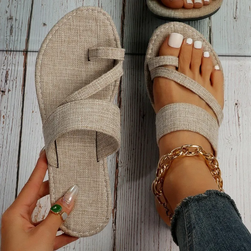 Casual Patchwork Round Comfortable Shoes(3 Colors)