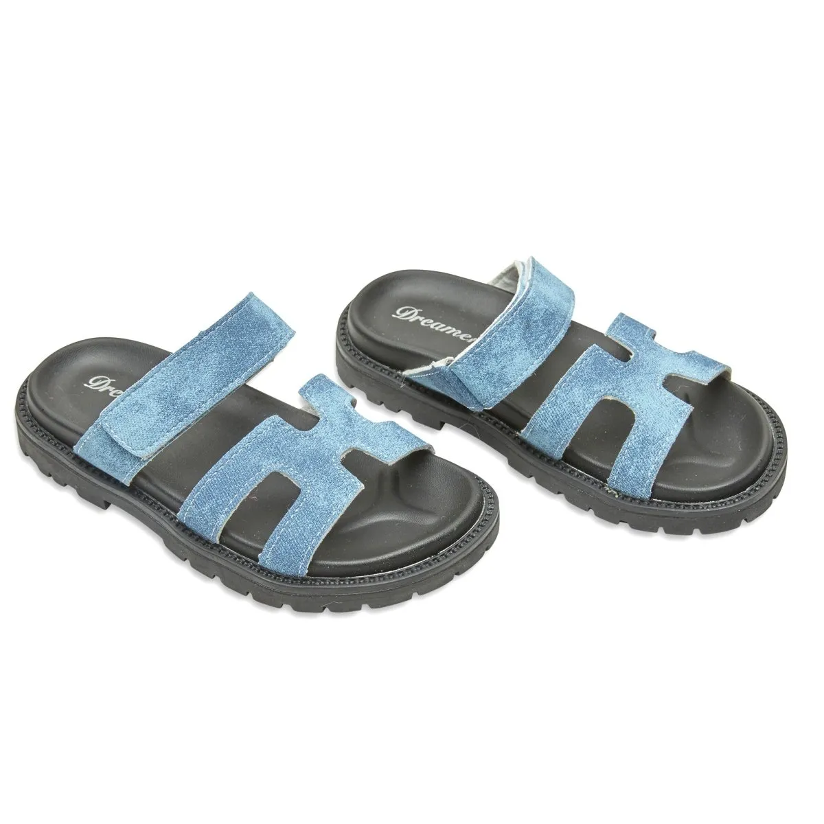 DENIM MIAMI SANDALS