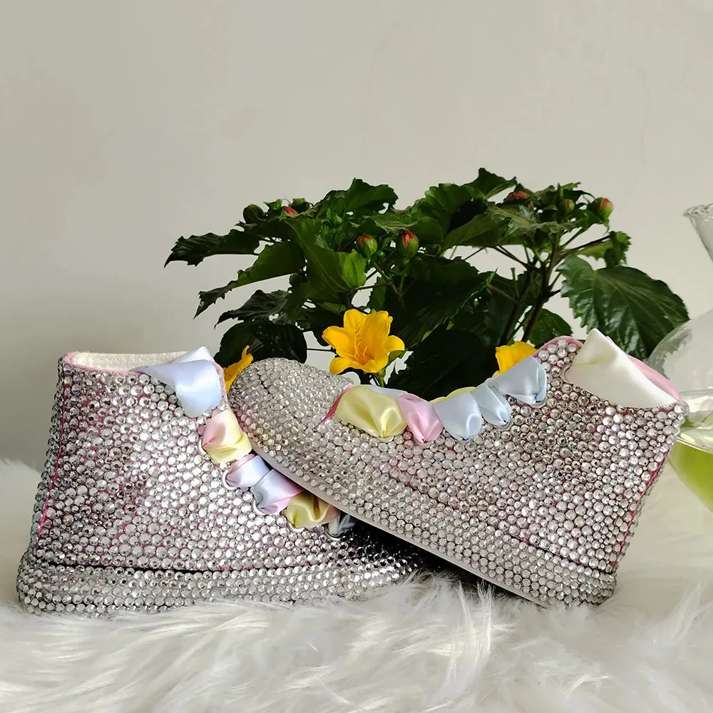 Diamond Betty Handmade Bling Sneakers For Kids and Adults