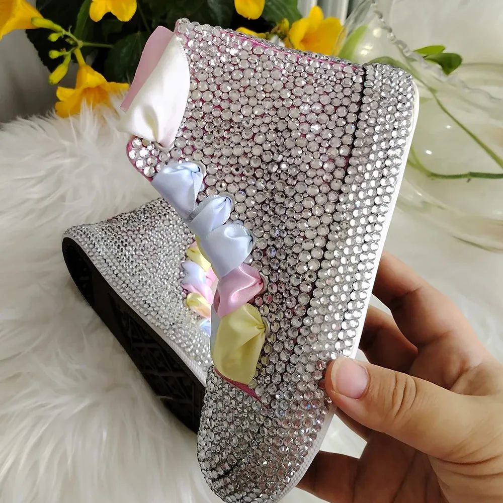 Diamond Betty Handmade Bling Sneakers For Kids and Adults