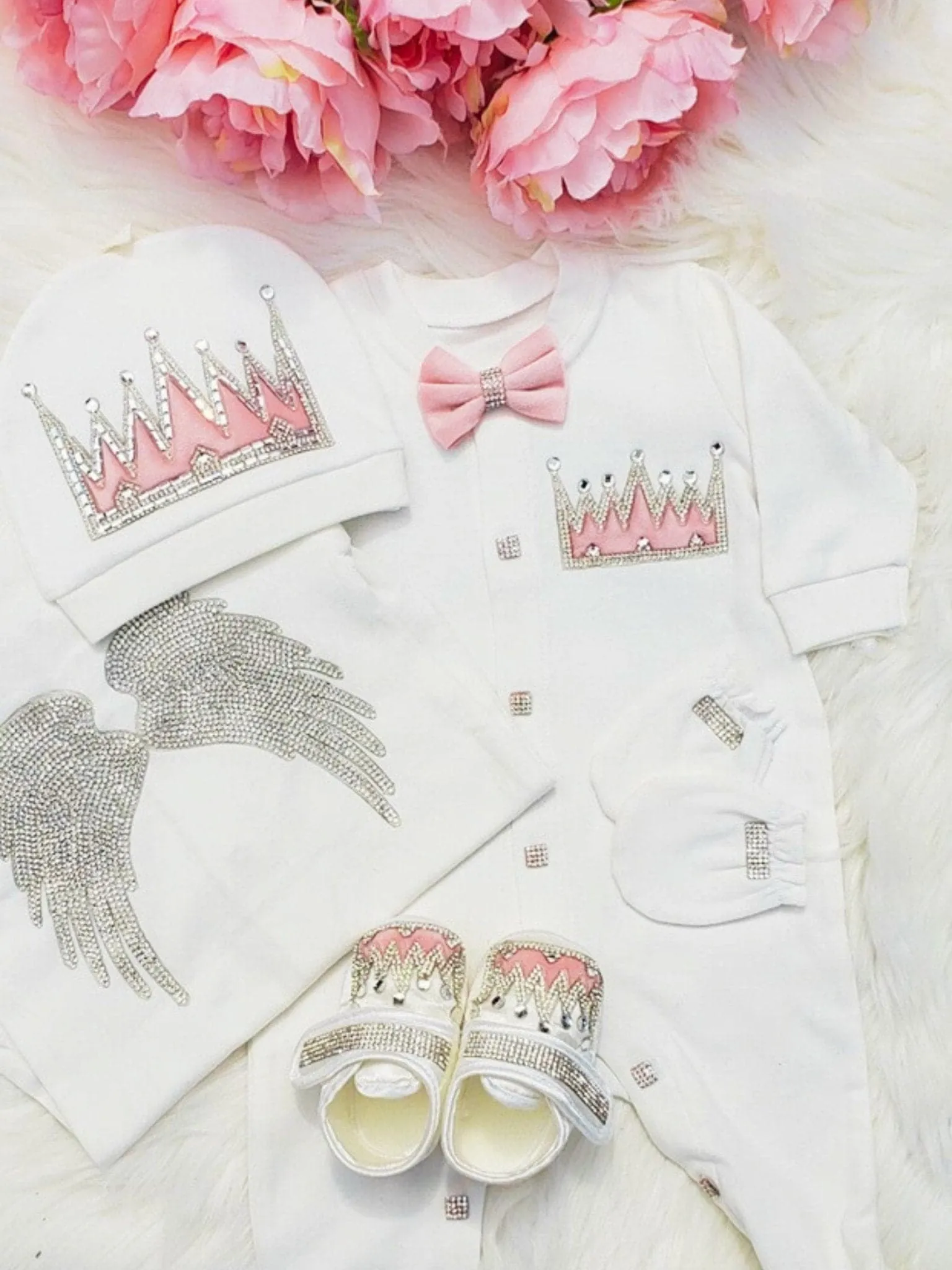Dusty Pink Crown Outfit