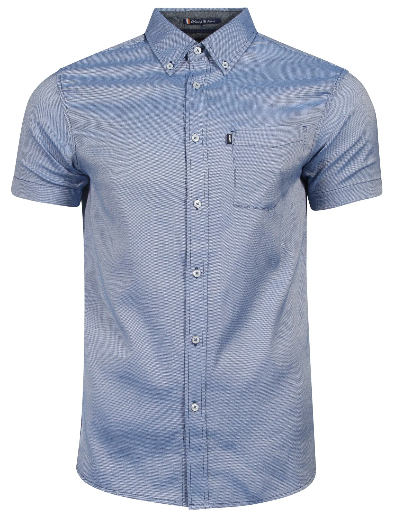 Elmwood Short Sleeve Shirt in Ocean - Le Shark