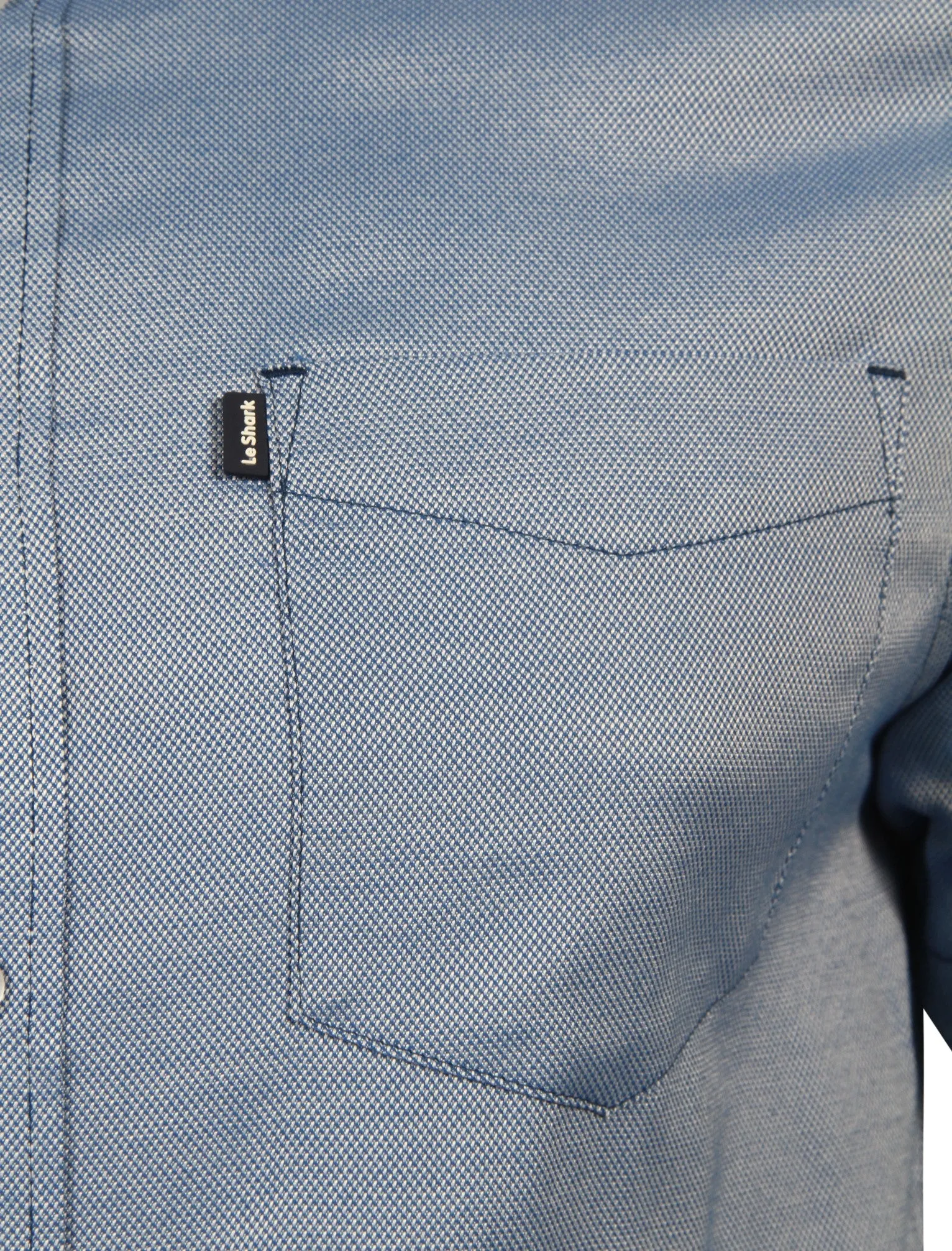 Elmwood Short Sleeve Shirt in Ocean - Le Shark