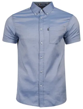Elmwood Short Sleeve Shirt in Ocean - Le Shark