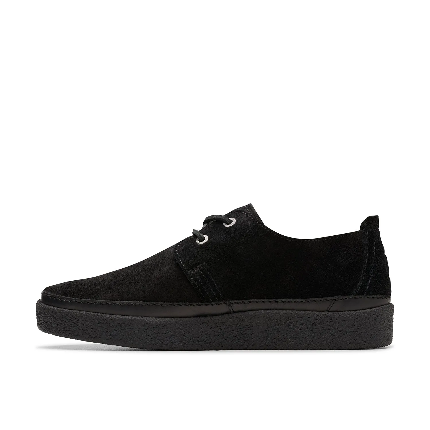 Mens - Clarkwood Low Black Sde