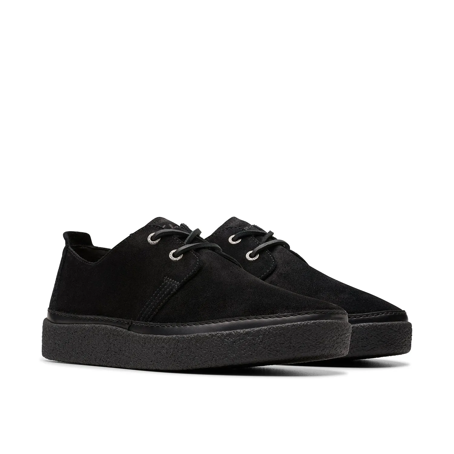 Mens - Clarkwood Low Black Sde