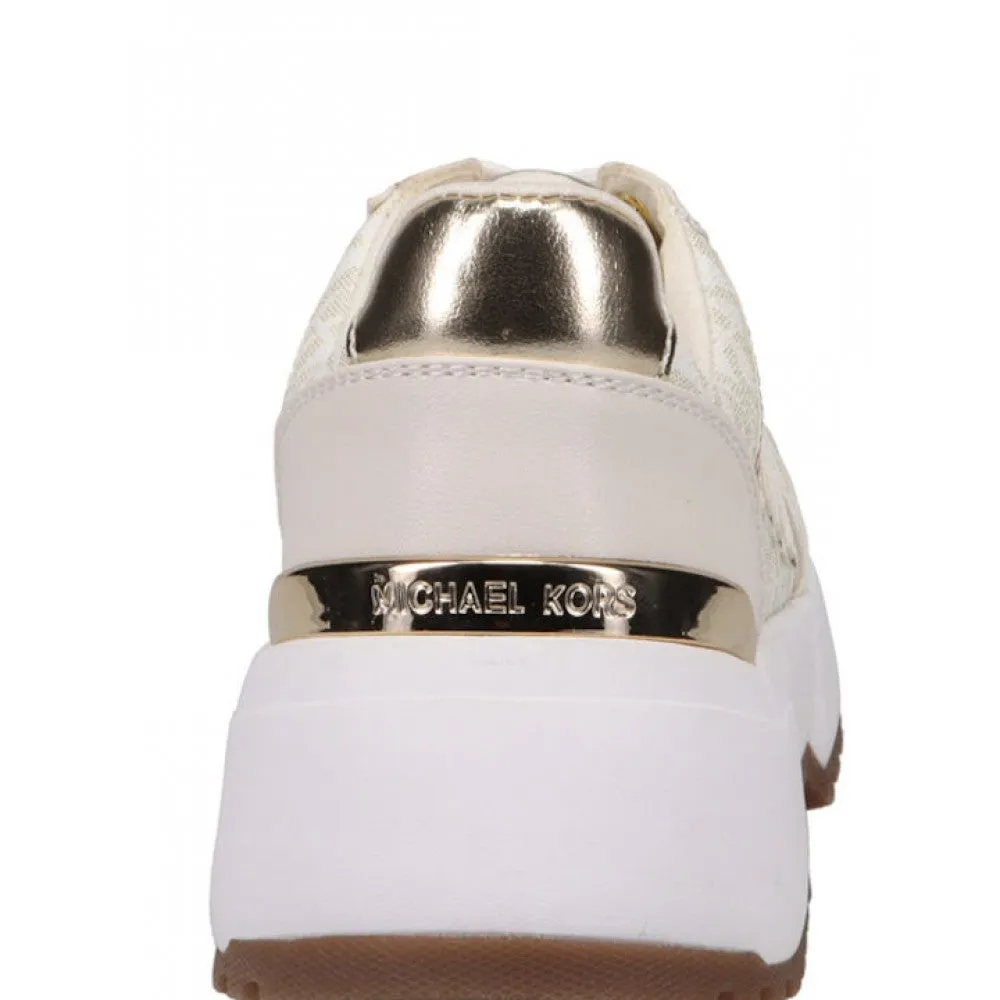 Michael Kors White Cosmo Maddy Sneakers_ MK100899C