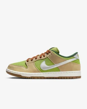 Nike Dunk Low Pro Shoe - SESAME/METALLIC SILVER-PEAR-FIT