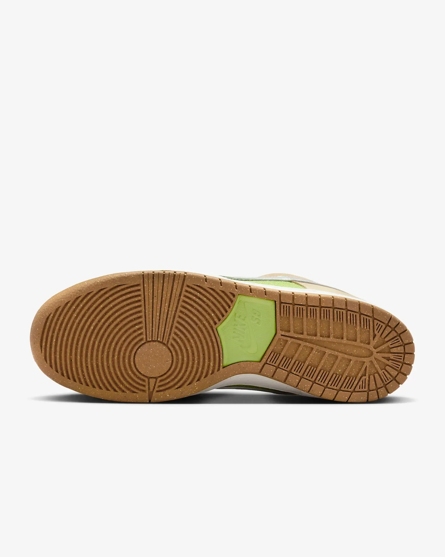 Nike Dunk Low Pro Shoe - SESAME/METALLIC SILVER-PEAR-FIT