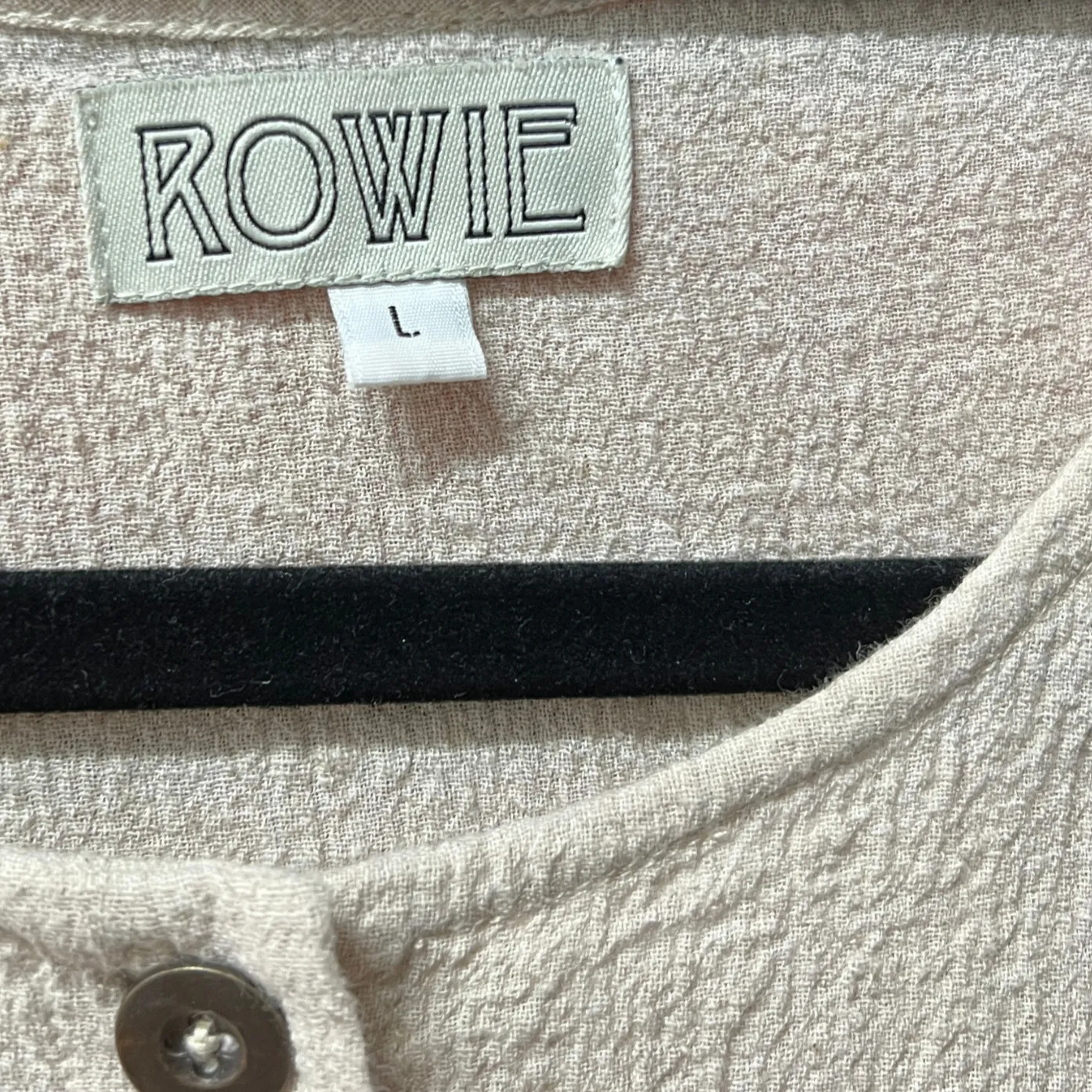 Rowie Linen/Cotton Relaxed Bohemian Dress