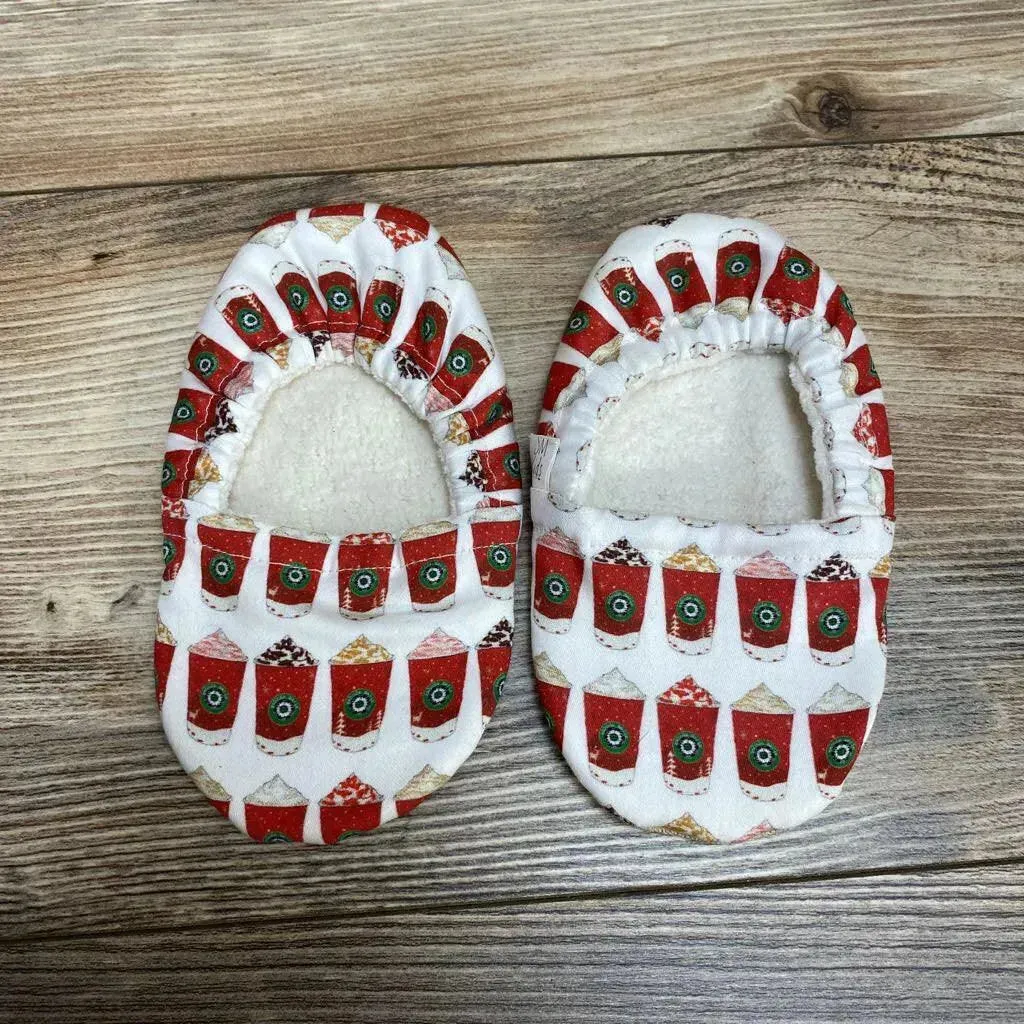 Sahnda Marie Kids Starbucks Soft Moccasins NEW sz 18-24m