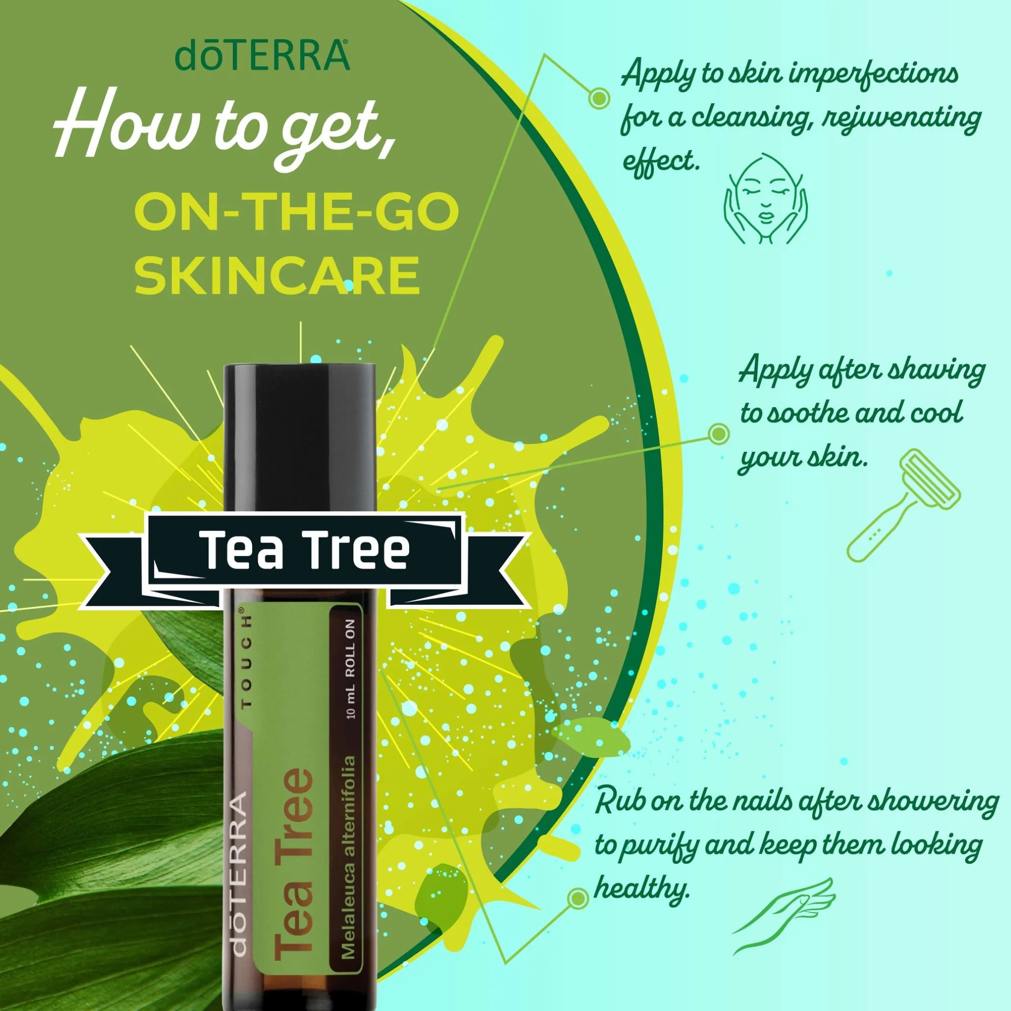 Tea Tree 10ml Oil Roll On