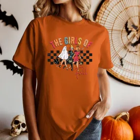 The Girls of Fall-Unisex Apparel Relaxes Fit Printed in the USA Clothing Womanswear Casual Comfortable Stylish