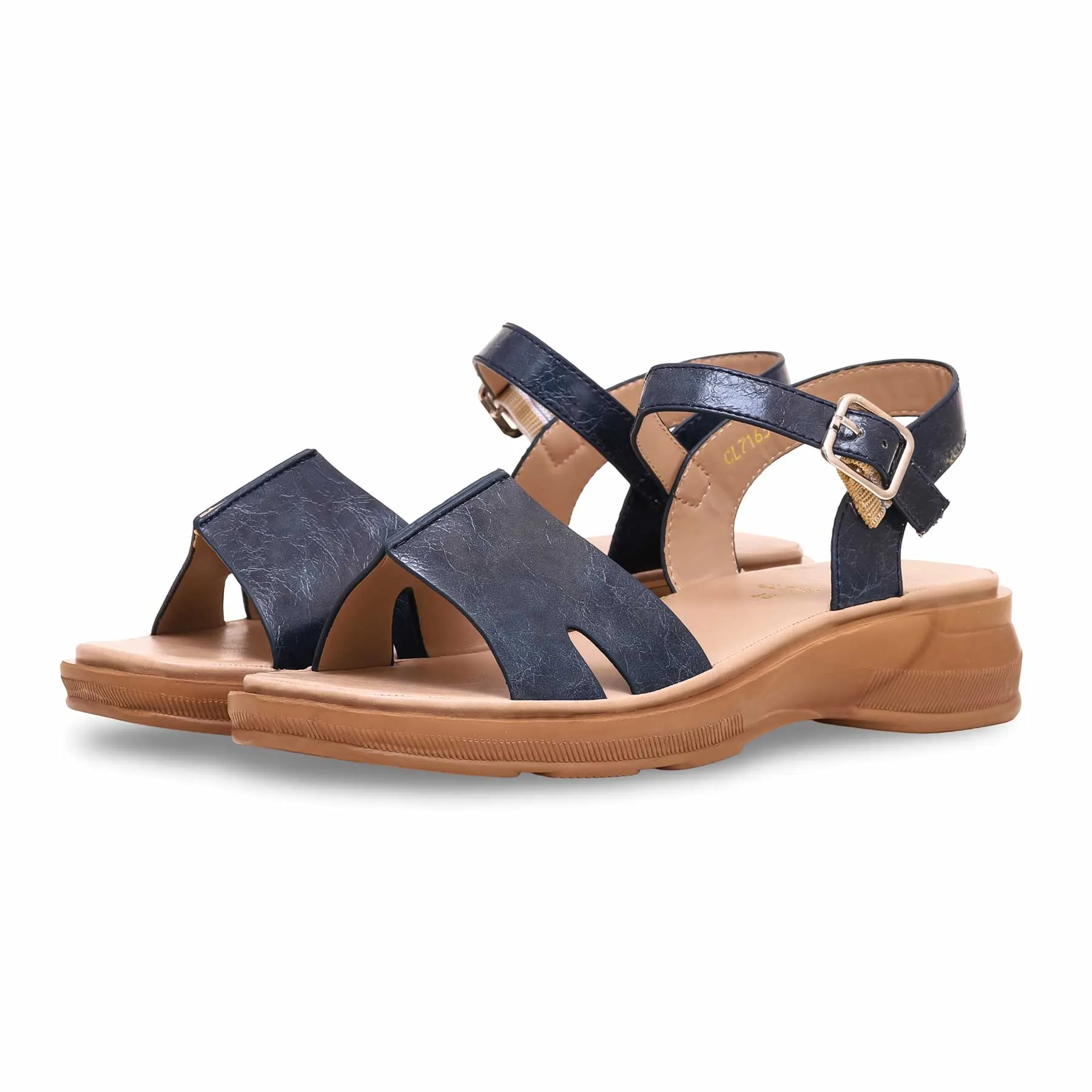 Women's Blue Casual Softy CL7163