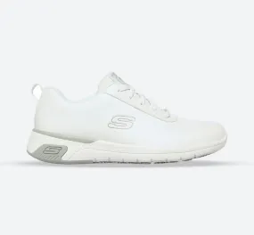 Women's Relaxed Fit Skechers 108010EC Marsing Gmina Work Shoes